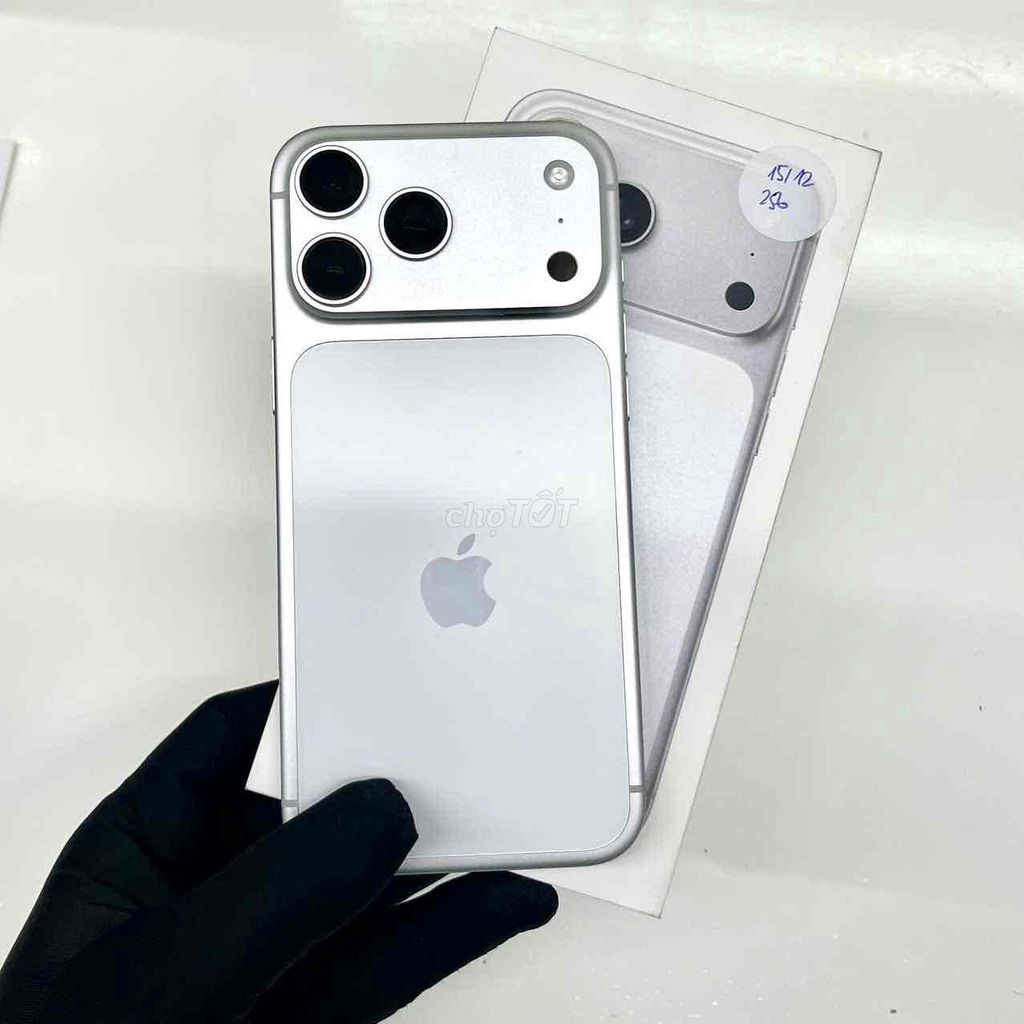 Apple iPhone 17 Pro Max Trắng 256GB Quốc Tế. Mua bán Điện thoại tại Thành phố Biên Hòa Đồng Nai được đăng bởi DT MOBILE BIÊN HOÀ hình 1