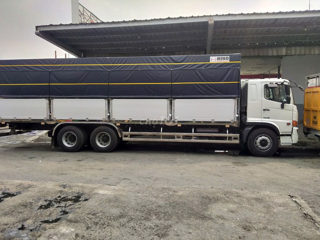 Xe Tải 15 Tấn Thùng Mui Bạt Nhôm 9.450 Mét. Mua bán Xe tải, xe ben tại Quận 12 Tp Hồ Chí Minh được đăng bởi HinoMotors96 hình 4
