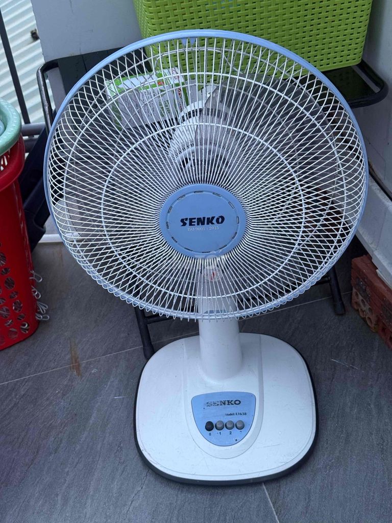 Quạt điện Senko L1638 Trắng, Xanh. Mua bán Quạt tại Quận Thanh Khê Đà Nẵng được đăng bởi Lynh hình 1
