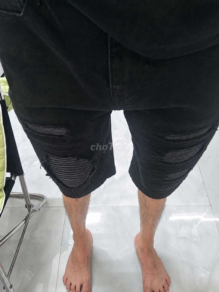 Quần jean đùi nam Jean Đen size 30. Mua bán Quần áo tại Thị xã Hương Thủy Thừa Thiên Huế được đăng bởi Tên chưa cung cấp hình 1