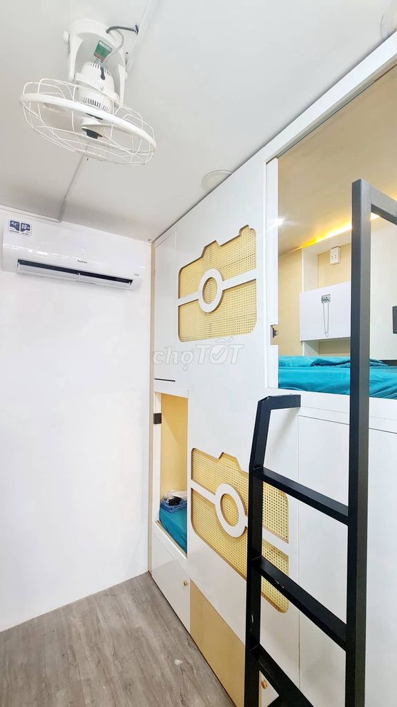 🎉🎉🎉PHÒNG MINI 1 NGƯỜI_SLEEPBOX CAO CẤP 40 TRẦN QUANG DIỆU,QUẬN 3