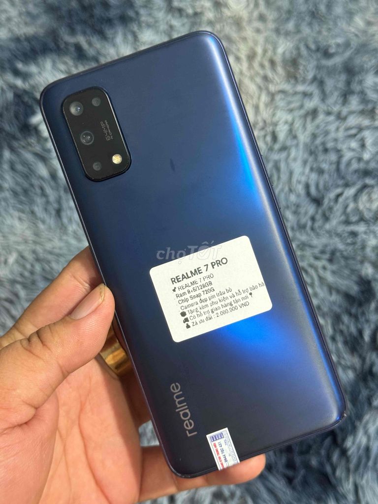 Realme 7 Pro Ram 8+8/128GB mạnh mẻ. Mua bán Điện thoại tại Huyện Trảng Bom Đồng Nai được đăng bởi Hồ Trung Hiếu hình 1