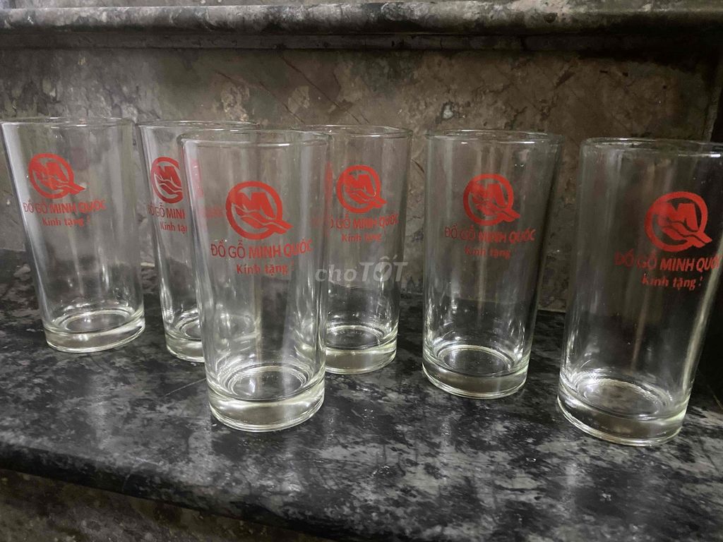Bộ ly thủy tinh Việt Nam 6 cái 340ml. Mua bán Dụng cụ nhà bếp tại Quận 5 Tp Hồ Chí Minh được đăng bởi 2monkeysshop hình 1