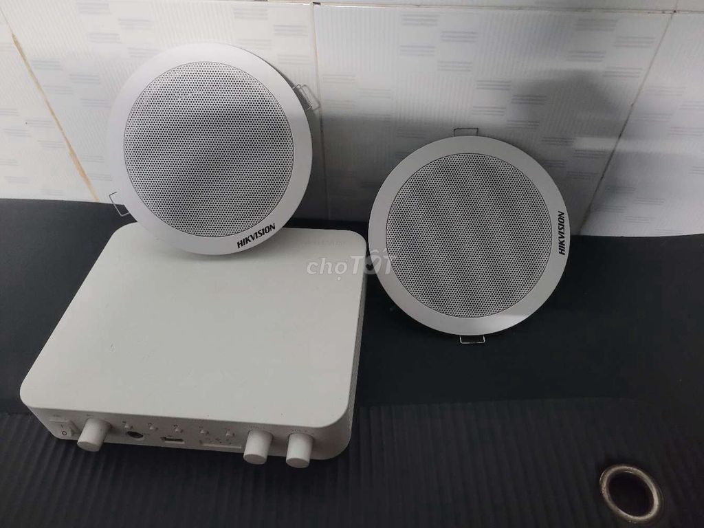 Loa âm trần Hikvision DS-QAE0206G1-V 6W Trắng. Mua bán Tivi, Âm thanh tại Thành phố Thủ Đức Tp Hồ Chí Minh được đăng bởi Henry Trần hình 1