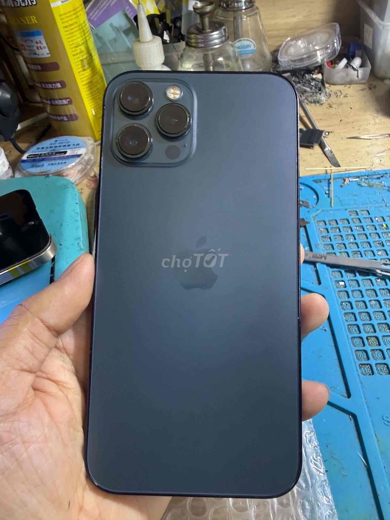 iPhone 12Pro Max 256GB Xanh lá Đã sử dụng. Mua bán Điện thoại tại Thành phố Bạc Liêu Bạc Liêu được đăng bởi saudom hình 1