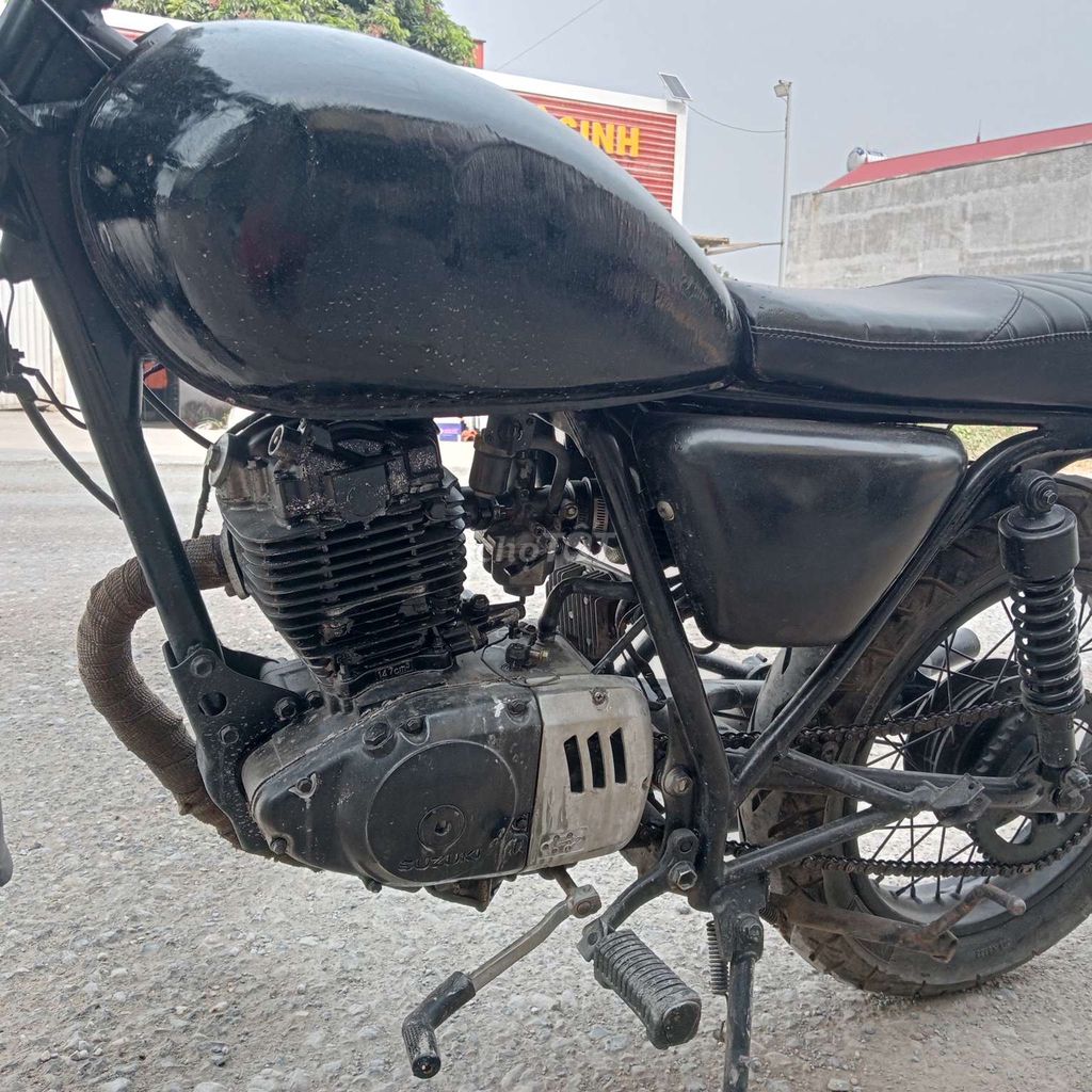 Bán Su GN 125 cafe racer. Mua bán Xe máy tại Huyện Sóc Sơn Hà Nội được đăng bởi Chung hình 3
