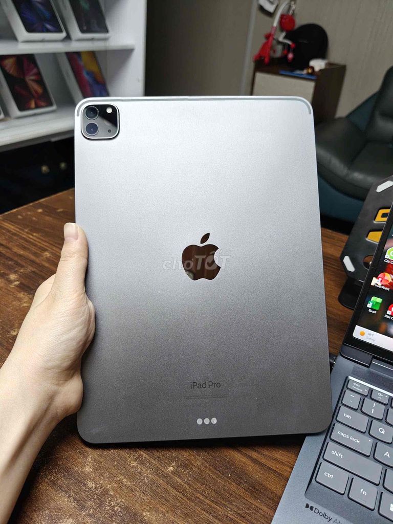 Apple iPad Pro M2 128GB Xám 92%. Mua bán Máy tính bảng tại Quận Hoàng Mai Hà Nội được đăng bởi Cảnh Hà  hình 1