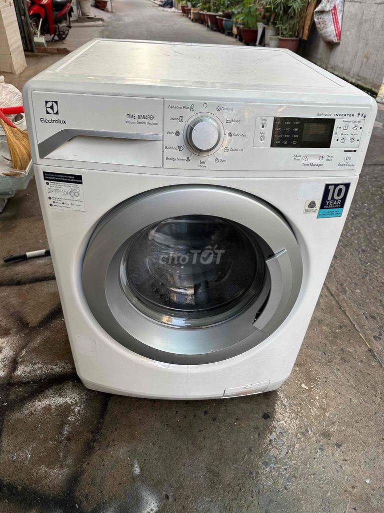 Máy giặt Electrolux 9kg inverter. Mua bán Máy giặt tại Thành phố Biên Hòa Đồng Nai được đăng bởi Điện Lạnh Bá Trung hình 1