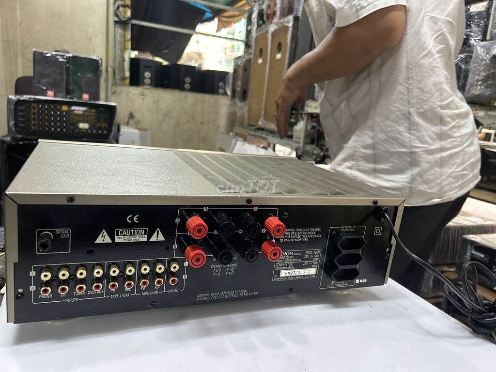 Amply Denon PMA-735R Vàng đồng. Mua bán Tivi, Âm thanh tại Quận 11 Tp Hồ Chí Minh được đăng bởi Tuần nghĩa hình 1