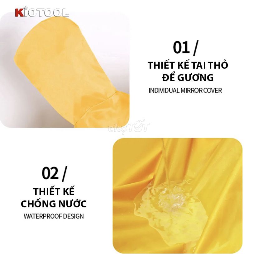 Bạt phủ xe máy KIOTOOL vải chống nước. Mua bán Phụ tùng xe tại Quận Sơn Trà Đà Nẵng được đăng bởi isa Truong hình 2