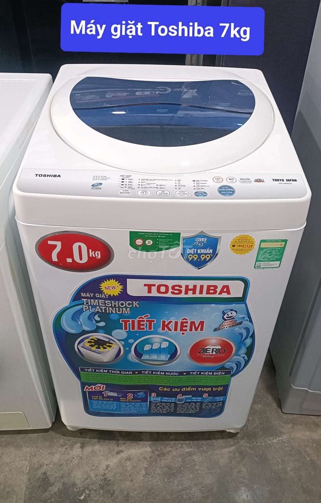 Máy giặt Toshiba 7kg. Mua bán Máy giặt tại Thành phố Nha Trang Khánh Hòa được đăng bởi Điện Lạnh Duy Quang Nha Trang   hình 1