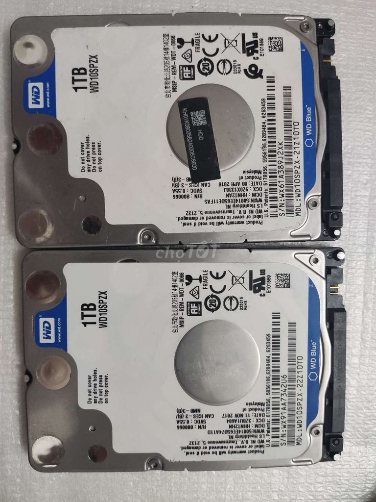 Xác 2 ổ hdd 1T như hình 80k/2 ổ