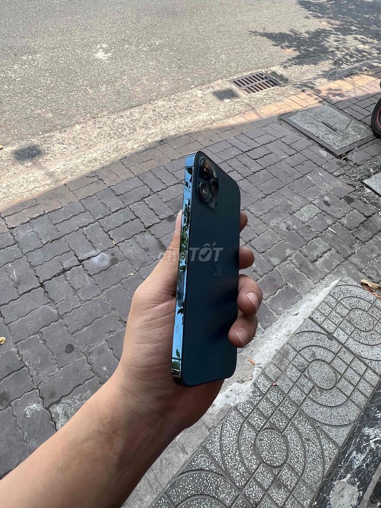 iPhone 12 Pro 256GB Xanh Có góp Icloud. Mua bán Điện thoại tại Thị xã Phú Mỹ Bà Rịa - Vũng Tàu được đăng bởi IFIX hình 1
