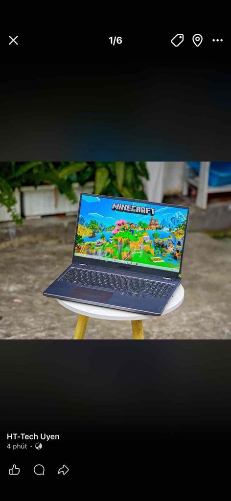 Lenovo Legion 5 R7000 Ryzen 7-7735H. Mua bán Laptop tại Thành phố Biên Hòa Đồng Nai được đăng bởi Uyên Phạm hình 1