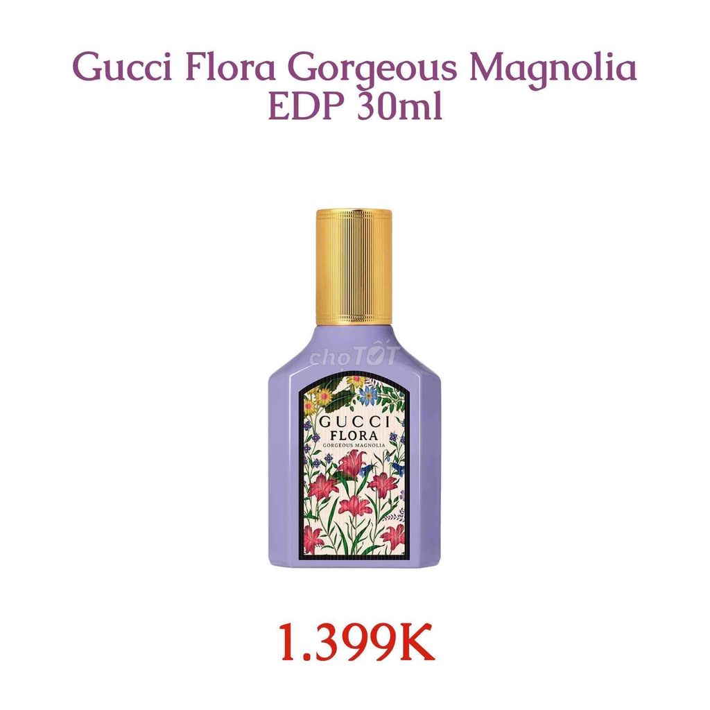 Nước hoa GUCCI Flora Gorgeous Magnolia Nữ. Mua bán Nước hoa tại Thành phố Thủ Đức Tp Hồ Chí Minh được đăng bởi KIM 1995 hình 1