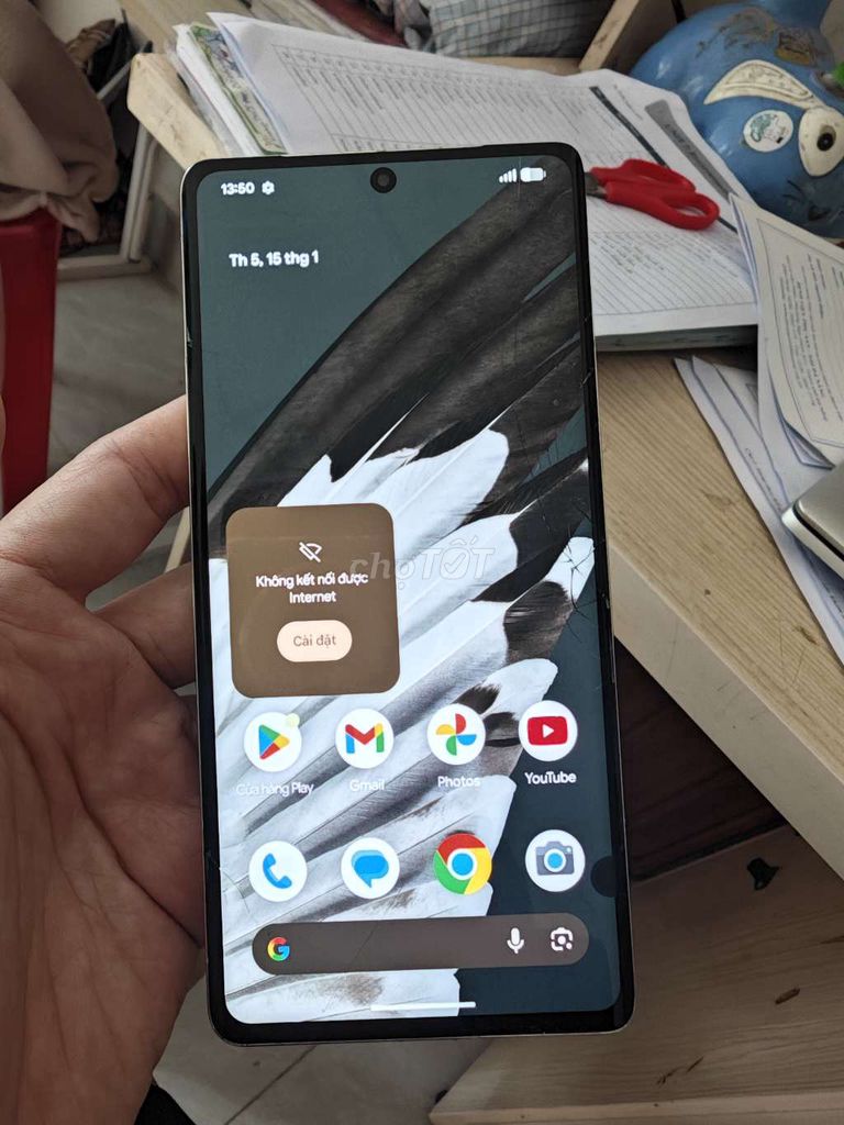 Google Pixel 7 Pro 128GB xanh ngọc, giá xác. Mua bán Điện thoại tại Quận Ngũ Hành Sơn Đà Nẵng được đăng bởi pham van chien hình 1