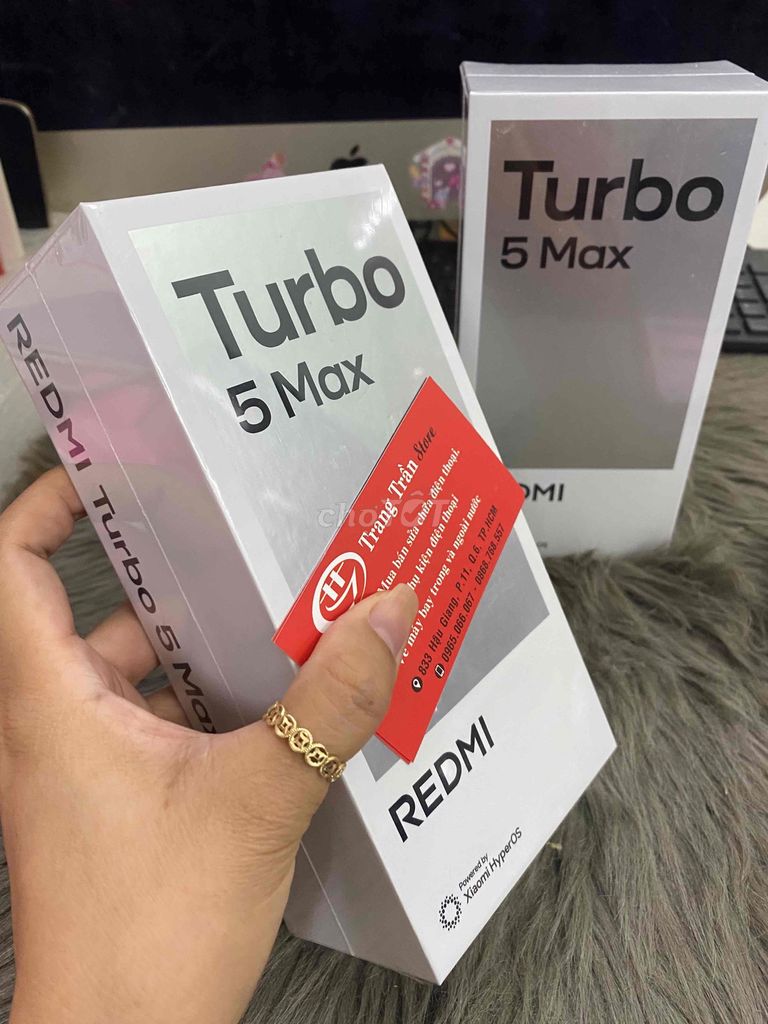 Xiaomi Redmi Turbo 5 Max newseal, có trả góp. Mua bán Điện thoại tại Quận 6 Tp Hồ Chí Minh được đăng bởi Trang Trần Mobile hình 1