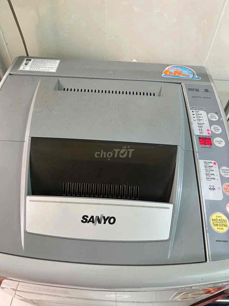 thanh lý máy giặt sanyo 7Kg đang xài