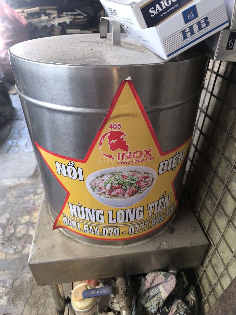 Nồi điện Hùng Long Tiến 405 Inox đã qua sử dụng. Mua bán Bếp, lò, đồ điện nhà bếp tại Thành phố Thuận An Bình Dương được đăng bởi Dinh hình 1