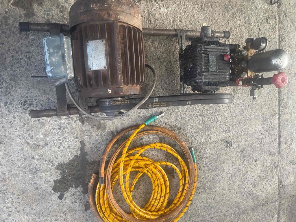 Bộ rửa xe đầu ty inox 22, bao ty dên,motor 1hp VTC. Mua bán Đồ chuyên dụng, Giống nuôi trồng tại Huyện Hóc Môn Tp Hồ Chí Minh được đăng bởi Linh hình 1
