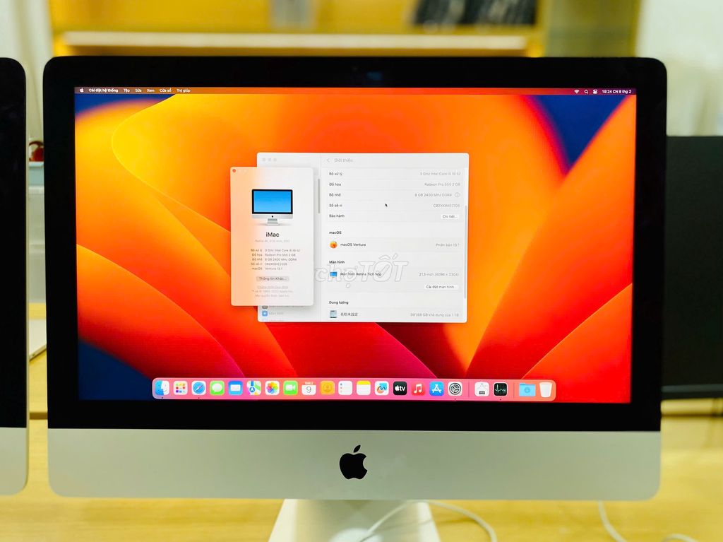 iMac 21" 2017 4K - Core i5 và i7 Ram 8Gb/16Gb/32Gb