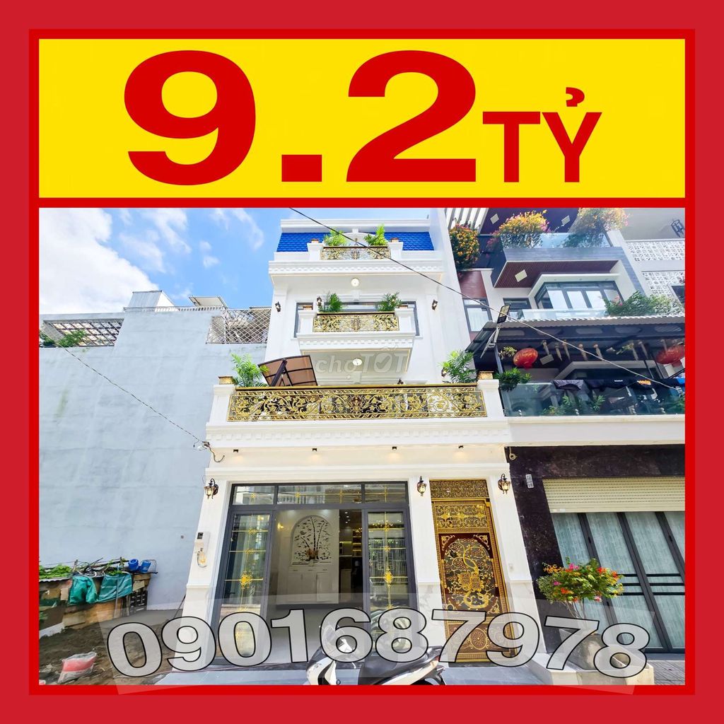 🅿️⛔️ NHÀ PHỐ LUXURY ⛔️🅿️ FULL NỘI THẤT SANG TRỌNG TIỆN NGHI 6X14M