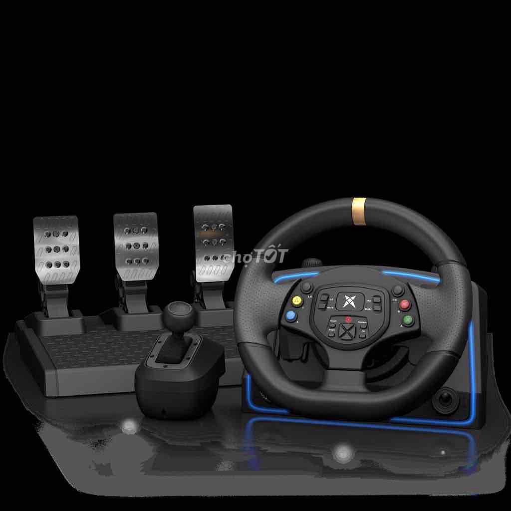 Vô lăng chơi game r808  Đen Đã sử dụng. Mua bán Thiết bị chơi game tại Huyện Di Linh Lâm Đồng được đăng bởi nhận nhập hàng nội địa Trung  hình 1