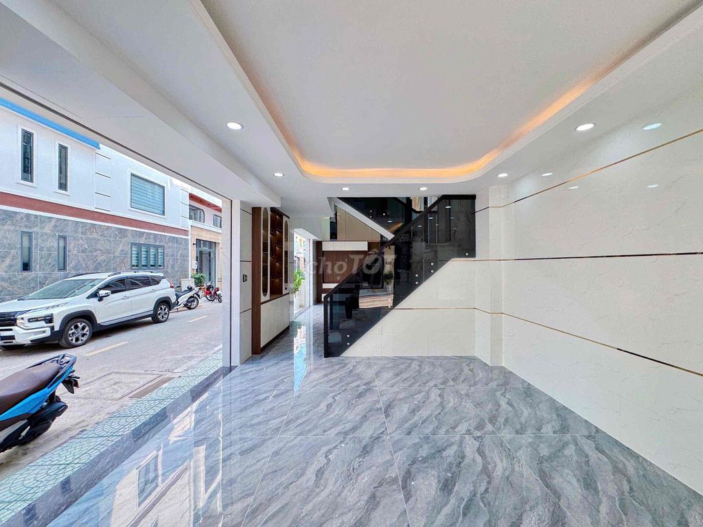 🏡 Красивый дом Бинь Тан (4,5 м х 13,5 м), угол 2 м в конце Тан Ки Тан Куи