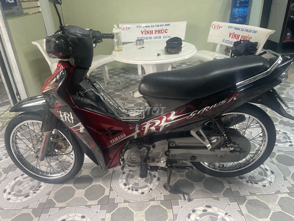 Yamaha Sirius 2011 Đỏ đen. Mua bán Xe máy tại Thành phố Tân An Long An được đăng bởi Lộc 18t hình 4