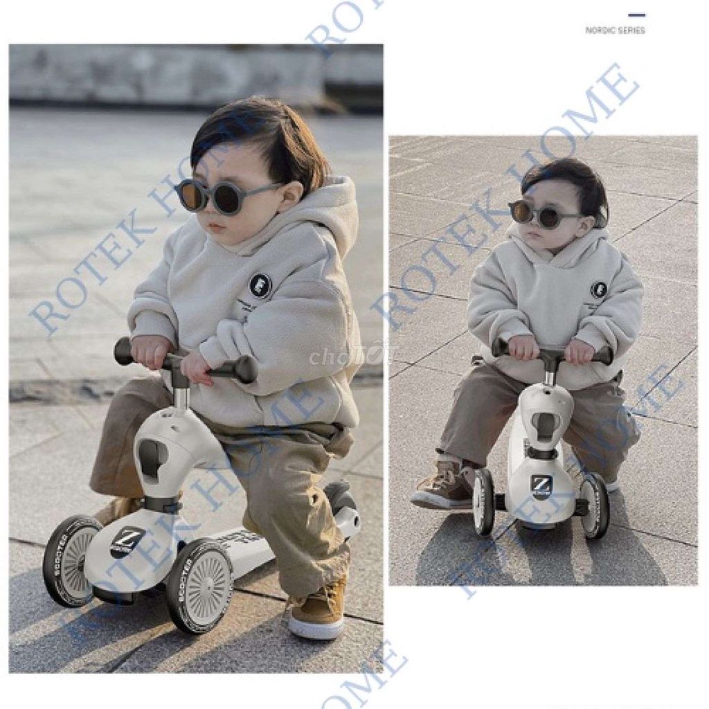 Xe scooter chòi chân ZinBang scoot and ride cho bé