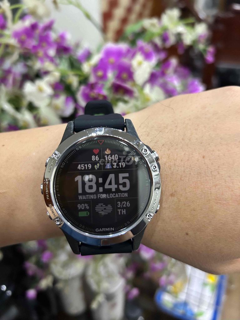 Garmin Fenix 5 Sapphire Thép Xám. Mua bán Thiết bị đeo thông minh tại Thành phố Phúc Yên Vĩnh Phúc được đăng bởi Thành hình 1
