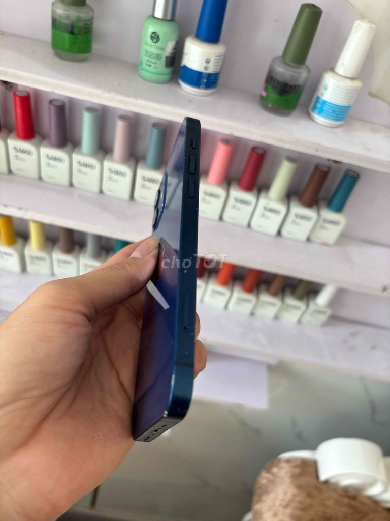 iPhone 12 Xanh 128G quốc tế nguyên zin. Mua bán Điện thoại tại Quận Ninh Kiều Cần Thơ được đăng bởi everest hình 1