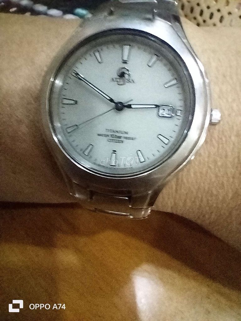 Đồng hồ Citizen Eco-Drive Titanium Nam