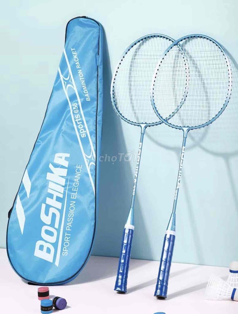 Bộ Vợt Cầu Lông Kèm Túi Và 3 Trái Cầu Nhựa