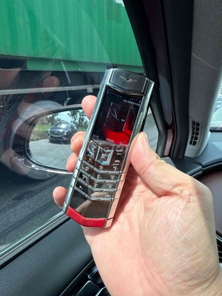 VERTU S trắng da đỏ đẹp nguyên zin đẹp. Mua bán Điện thoại tại Quận 7 Tp Hồ Chí Minh được đăng bởi mrlao hình 1