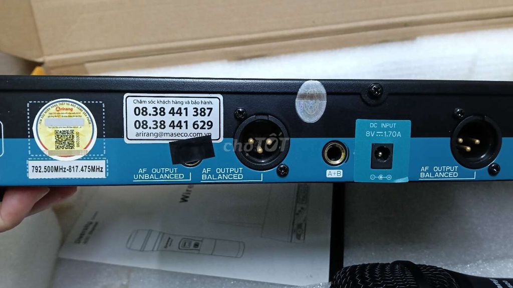 Micro xịn Arirang WMU 3600. Mua bán Tivi, Âm thanh tại Quận Tân Phú Tp Hồ Chí Minh được đăng bởi HDK hình 3