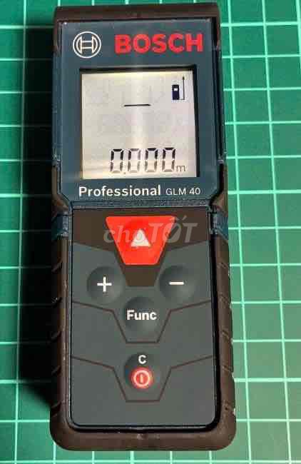 Máy đo khoảng cách laser Bosch GLM 40 Professional. Mua bán Đồ chuyên dụng, Giống nuôi trồng tại Quận 12 Tp Hồ Chí Minh được đăng bởi Anh Phát JP hình 1