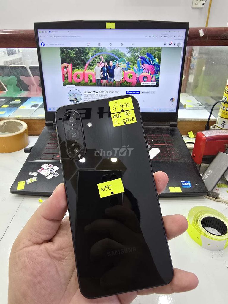 Samsung A26 5G 128GB Đen. Mua bán Điện thoại tại Thành phố Long Xuyên An Giang được đăng bởi Facebook Cầm Đồ Thúy Vân hình 1