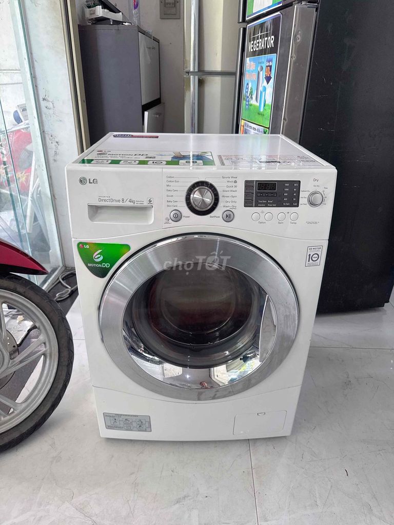 Máy giặt sấy LG 8/4kg Inverter, bao ship lắp 🤩🤩. Mua bán Máy giặt tại Thành phố Thủ Đức Tp Hồ Chí Minh được đăng bởi long hình 1