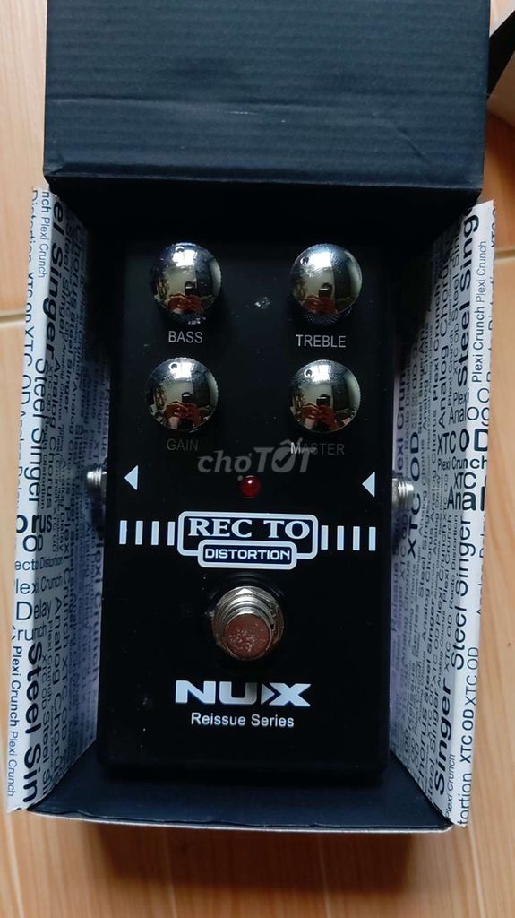Bàn đạp NUX RecTo Distortion Đen. Mua bán Nhạc cụ tại Quận Cẩm Lệ Đà Nẵng được đăng bởi Nguyễn Hữu Duy Bảo hình 1
