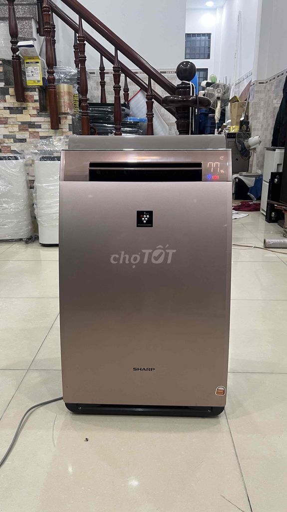 lọc khí bù ẩm Sharp KI-GX100 dòng khủng. Mua bán Nội thất, đồ gia dụng khác tại Quận Gò Vấp Tp Hồ Chí Minh được đăng bởi HOA SINH TIẾN AUDIO GÒ VẤP hình 1