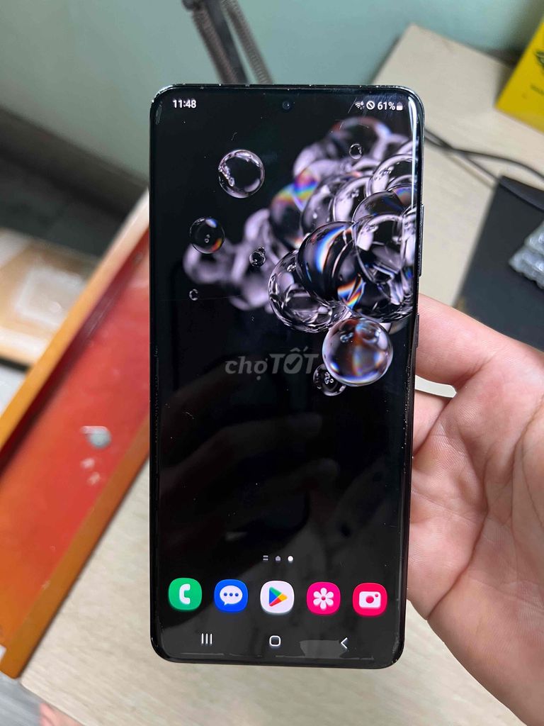 Samsung S20 Ultra 128GB Đen. Mua bán Điện thoại tại Huyện Yên Phong Bắc Ninh được đăng bởi Như Toàn hình 1