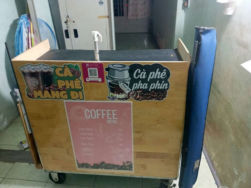 Thanh lí xe cà phê kết hợp bán đồ ăn sáng. Mua bán Nội thất, đồ gia dụng khác tại Quận Tân Phú Tp Hồ Chí Minh được đăng bởi Tran Phi long hình 1