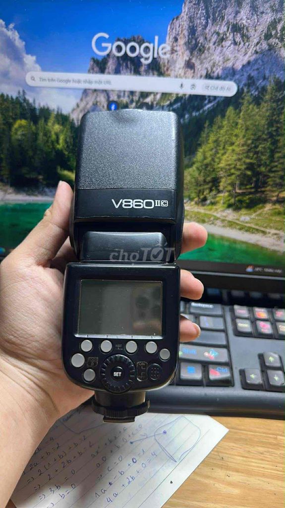 Đèn flash Godox V860II canon. Mua bán Máy ảnh, Máy quay tại Huyện Củ Chi Tp Hồ Chí Minh được đăng bởi Hưng Thịnh hình 1