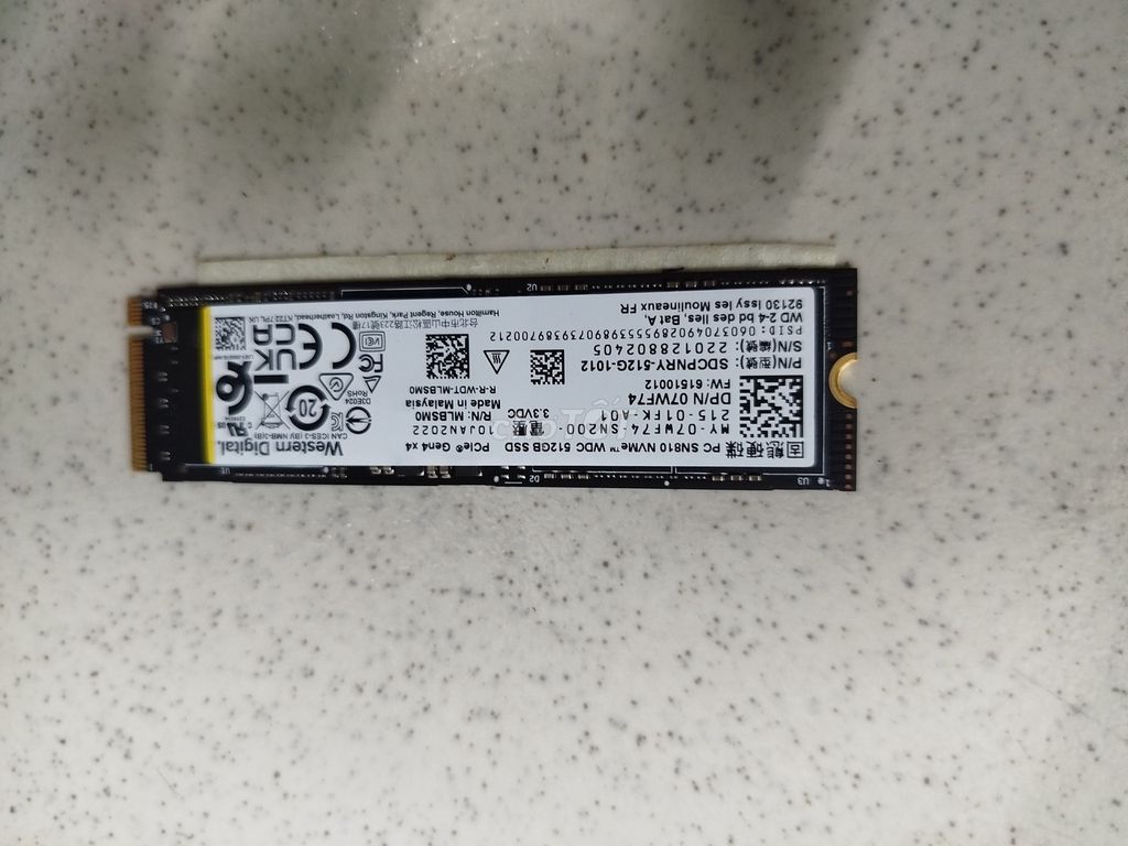 SSD 512GB . Mua bán Linh kiện (RAM, Card...) tại Quận Tân Bình Tp Hồ Chí Minh được đăng bởi PHƯƠNG hình 1