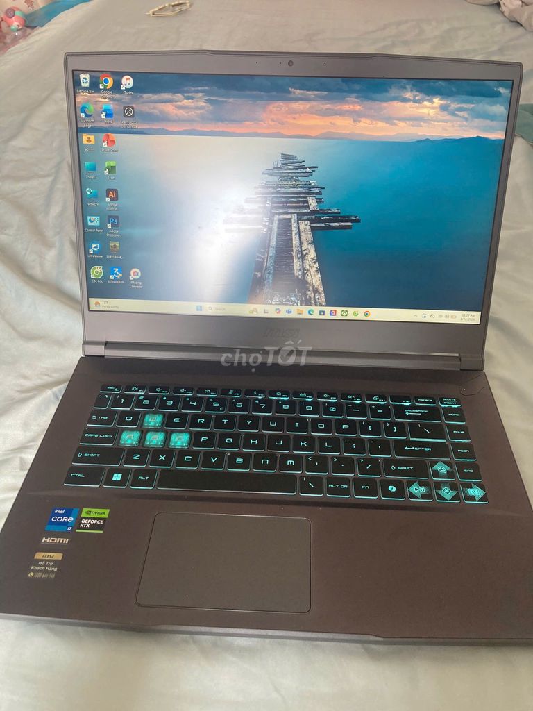 Laptop MSI Thin 15 B13UC 2044VN–Còn BH,99%,ít dùng. Mua bán Laptop tại Quận Cẩm Lệ Đà Nẵng được đăng bởi Trần Thuy Dương hình 1