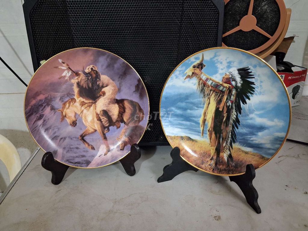 Đĩa decor Sứ Anh Quốc. Mua bán Đồ sưu tầm, đồ cổ tại Thành phố Long Xuyên An Giang được đăng bởi THẢO LX hình 1