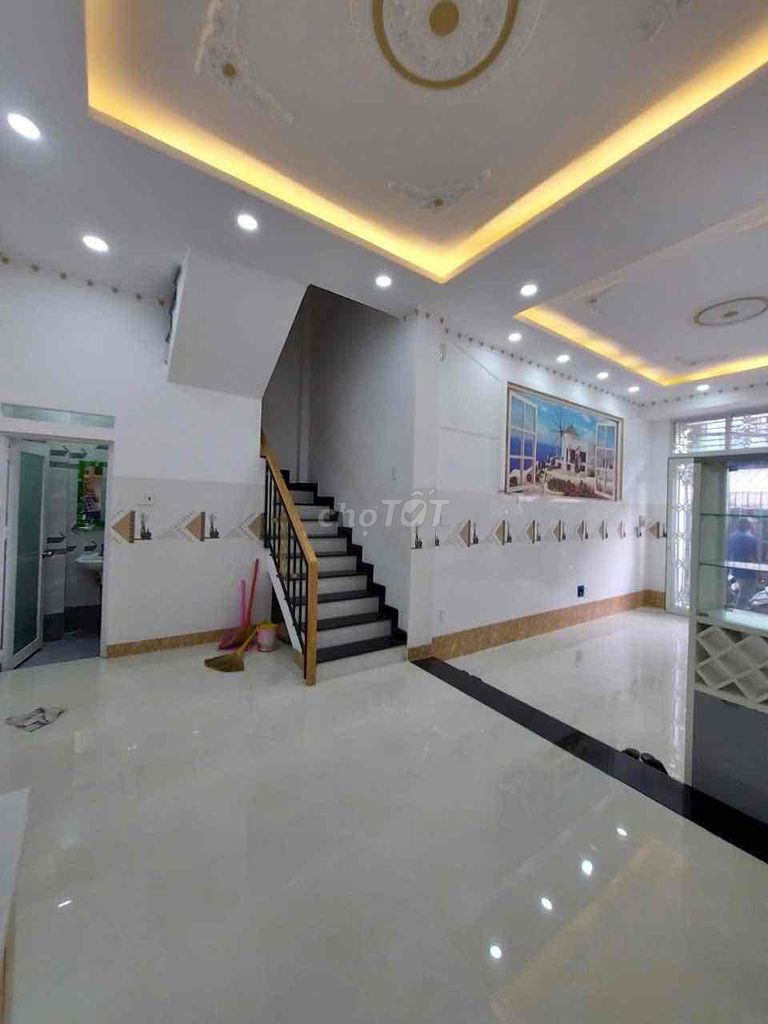 Nhà 4,1* 9,5m(Nở Hậu 6,5m) Bà Hom Q.6, HXH Tiện Kinh Doanh