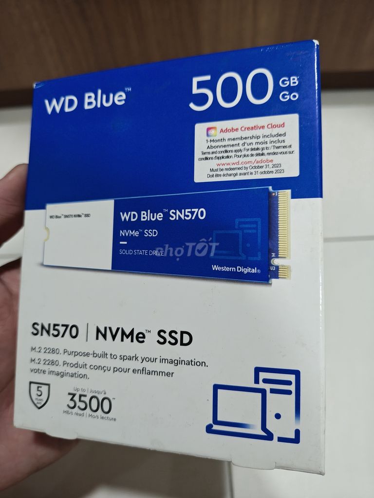 SSD WD Blue SN570 500GB