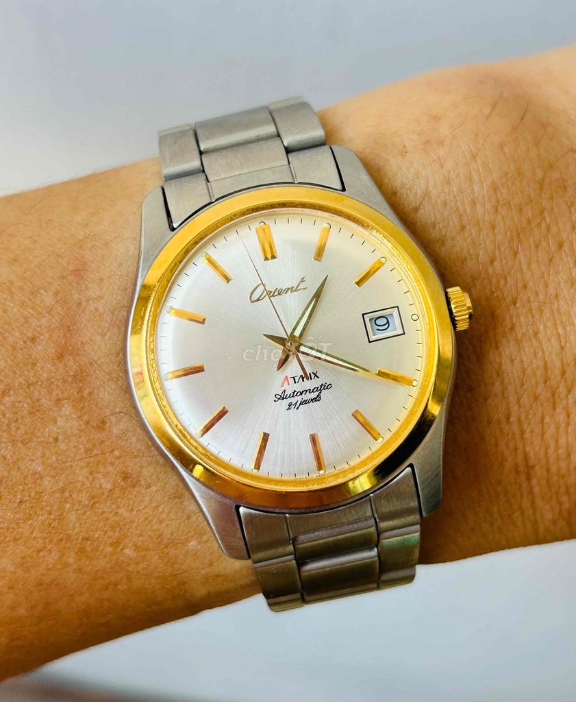 Đồng hồ Orient Nam 34mm. Mua bán Đồng hồ tại Quận Tân Bình Tp Hồ Chí Minh được đăng bởi CMT hình 1